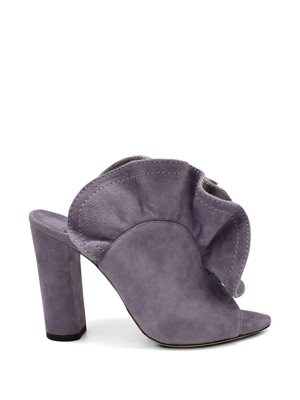 Jimmy Choo Haile sandalen met ruches Paars