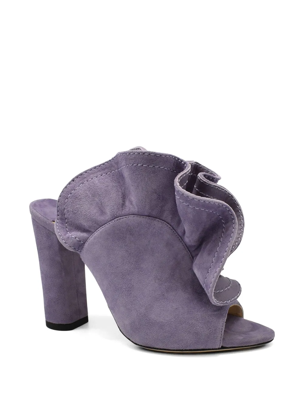 Jimmy Choo Haile sandalen met ruches Paars