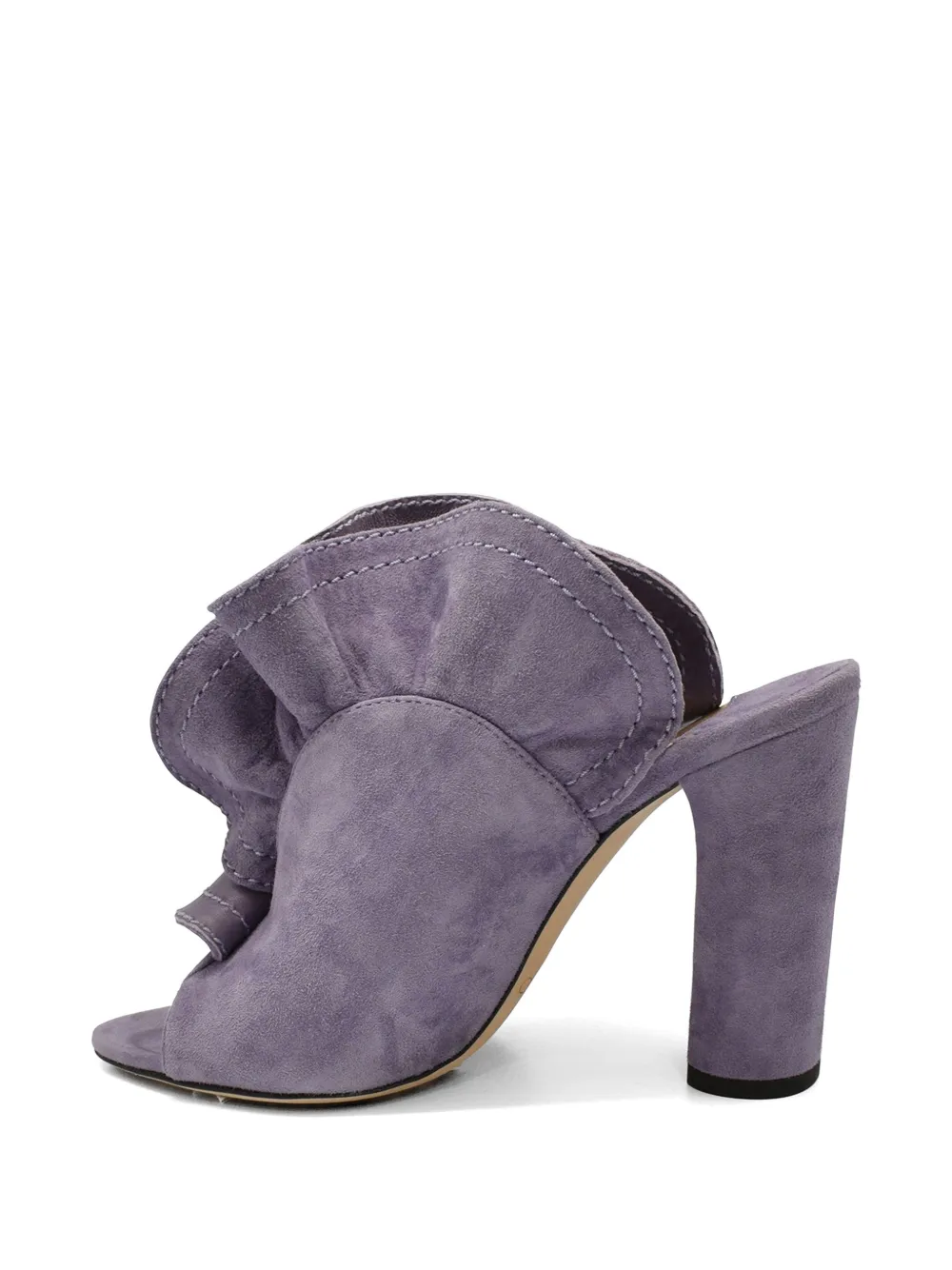 Jimmy Choo Haile sandalen met ruches Paars