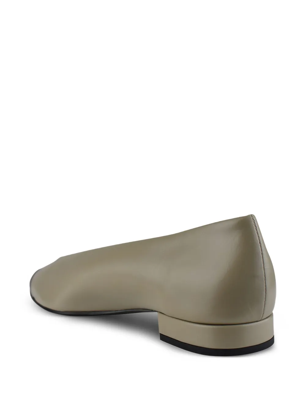 Loro Piana Rebecca ballerina's met puntige neus Groen