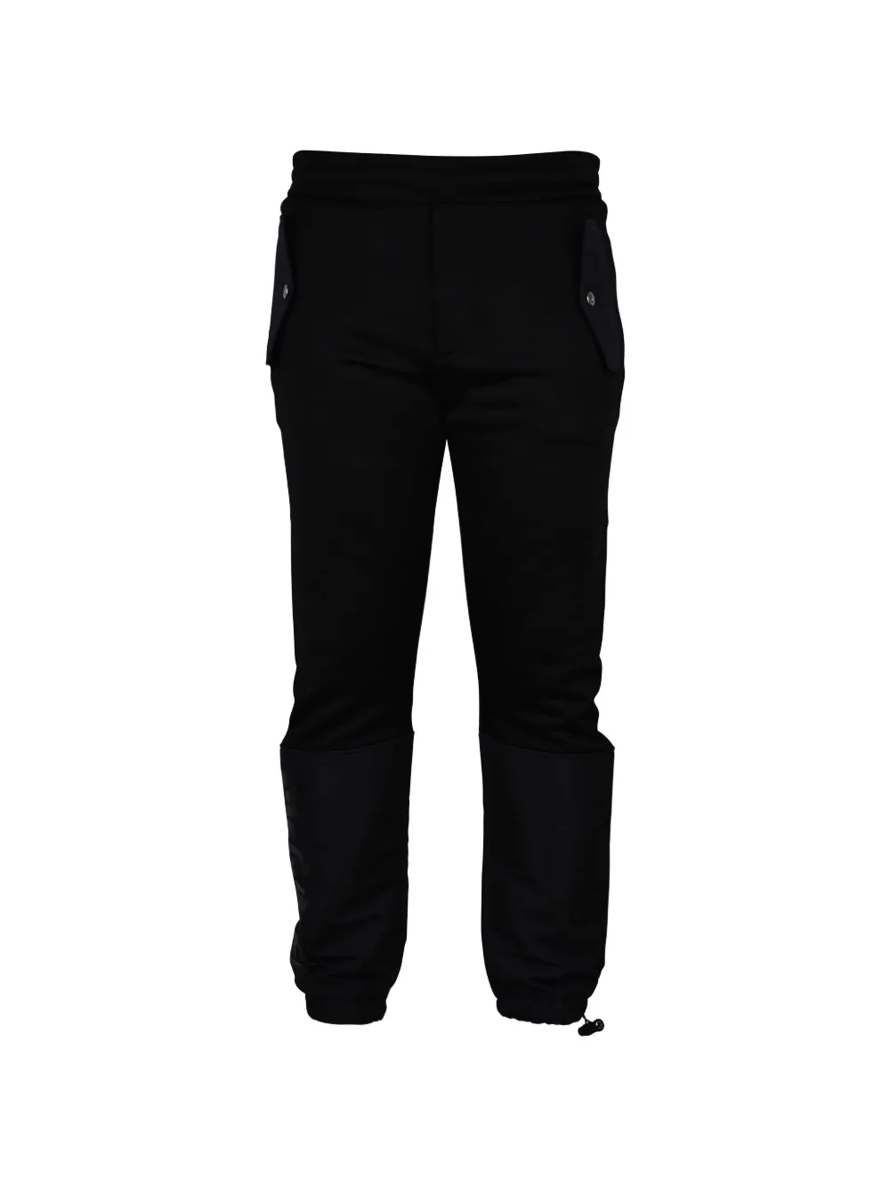 Alexander McQueen Pantaloni sportivi con zip - Nero