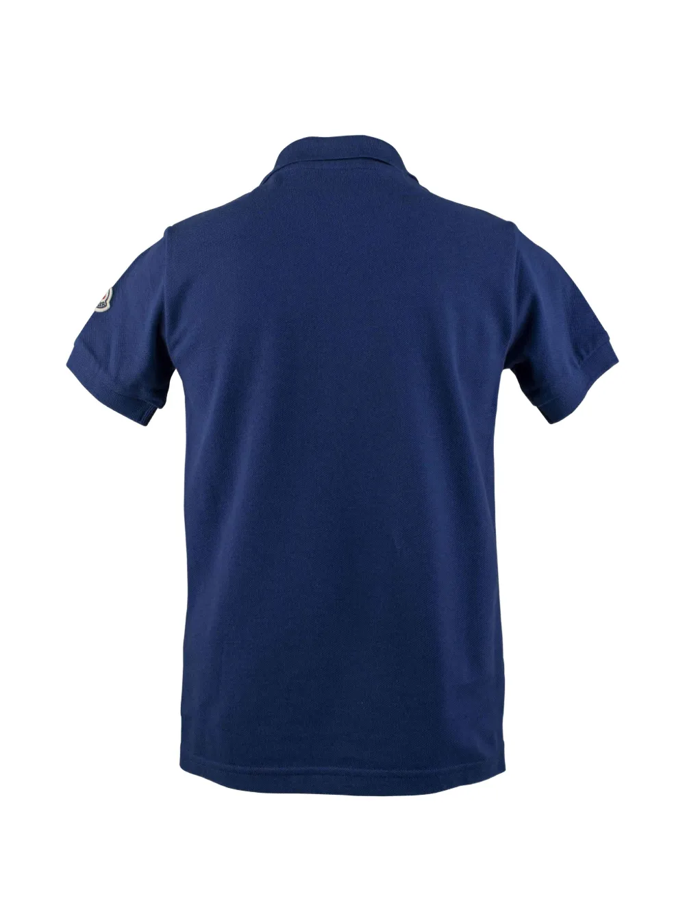 Moncler Enfant Poloshirt verfraaid met logo Blauw