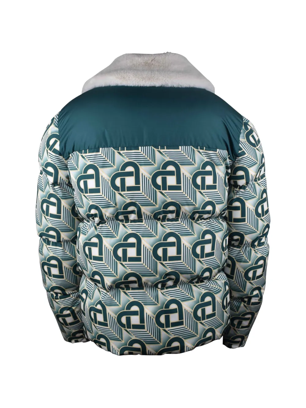 Casablanca Jack met monogram kraag en hart Groen