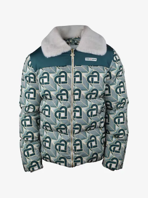 Casablanca heart monogram collar jacket