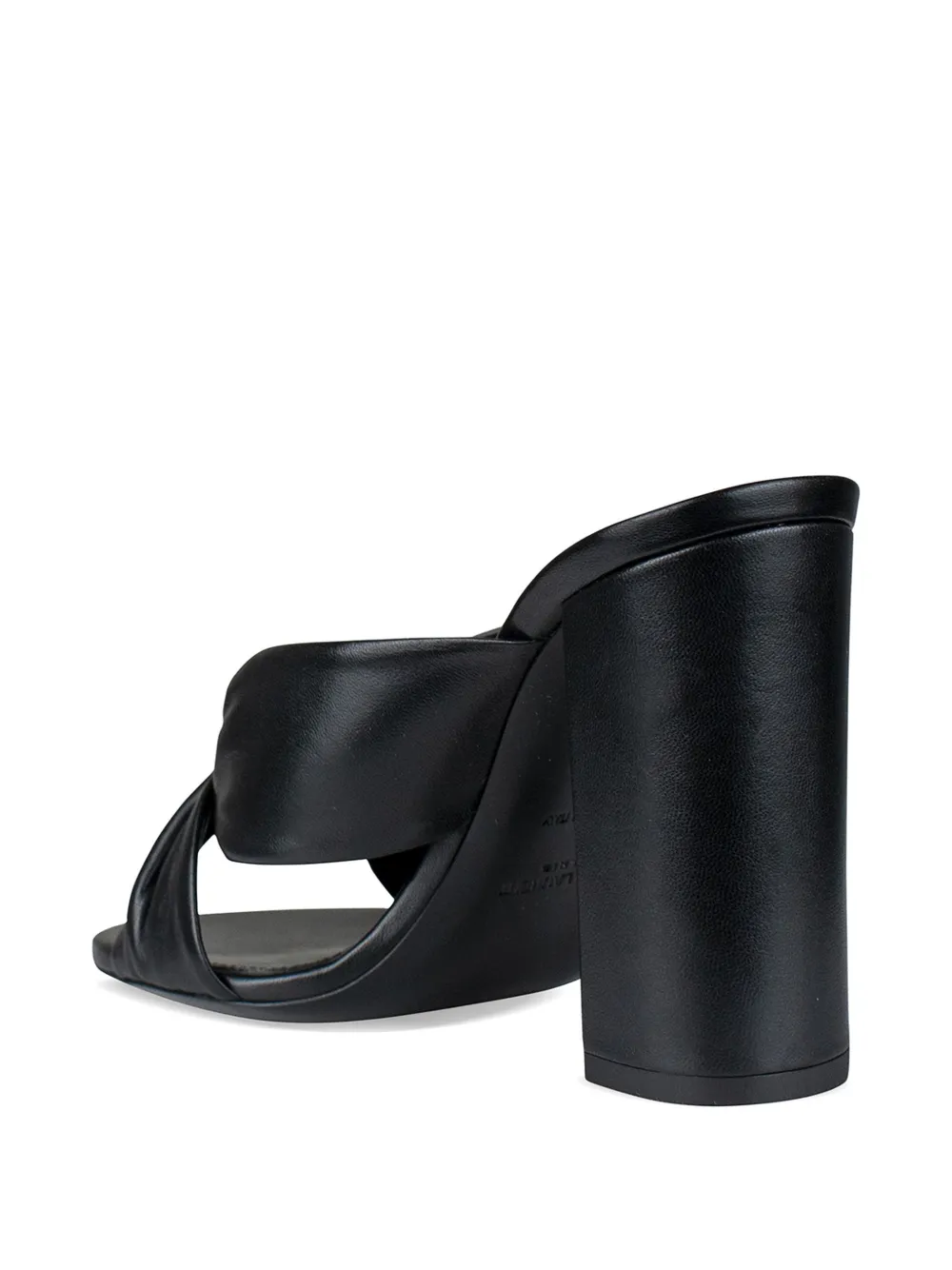 Saint Laurent Loulou sandalen met strikdetail Zwart