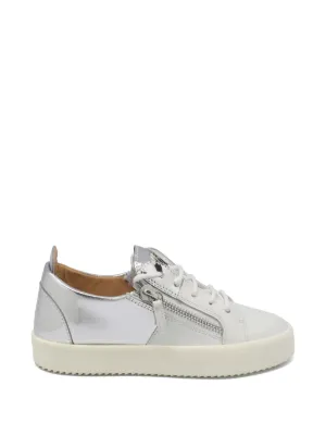 Giuseppe Zanotti ダブルジップ スニーカー | ホワイト | FARFETCH JP