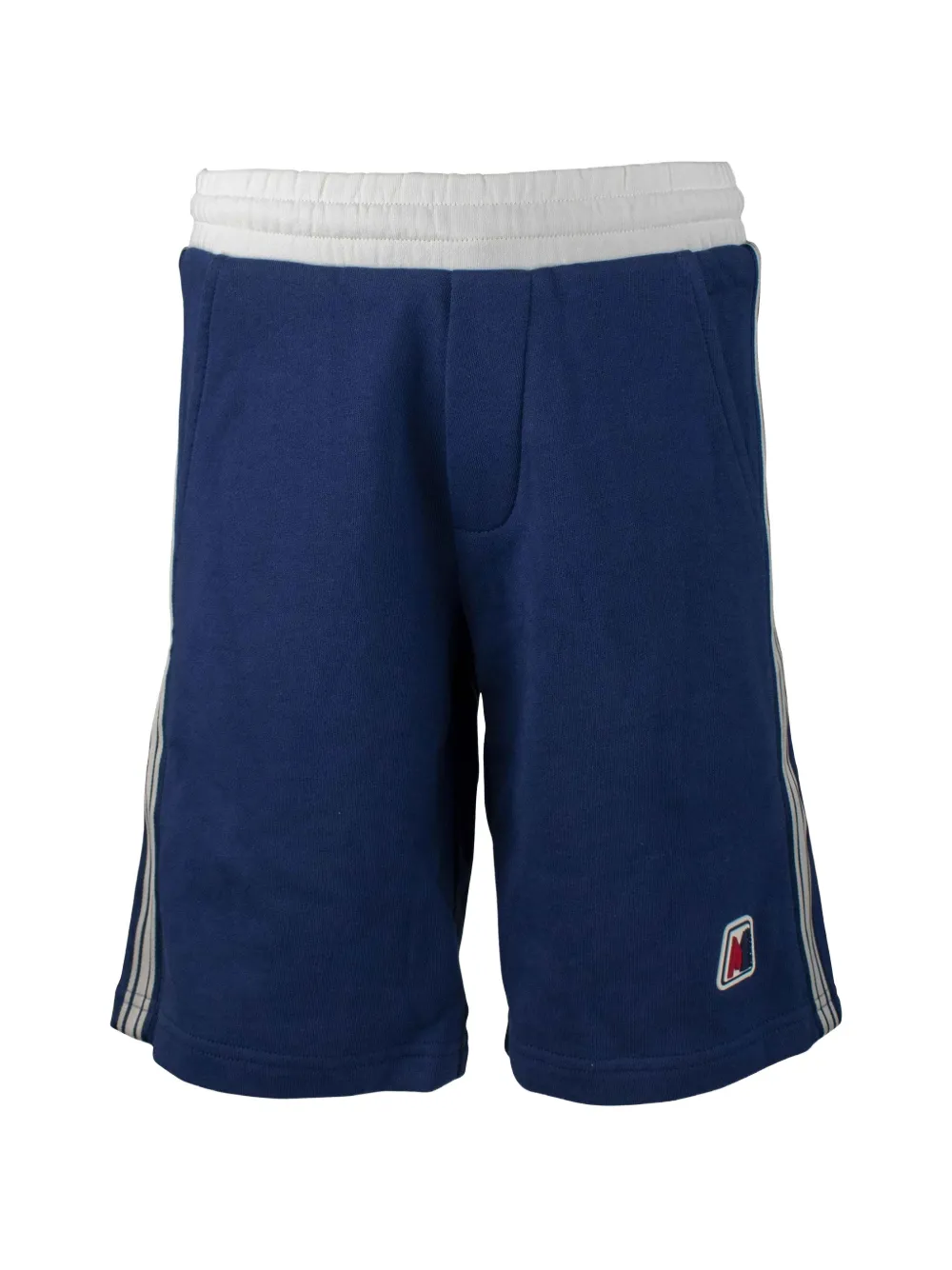Moncler Enfant Shorts met logopatch Blauw