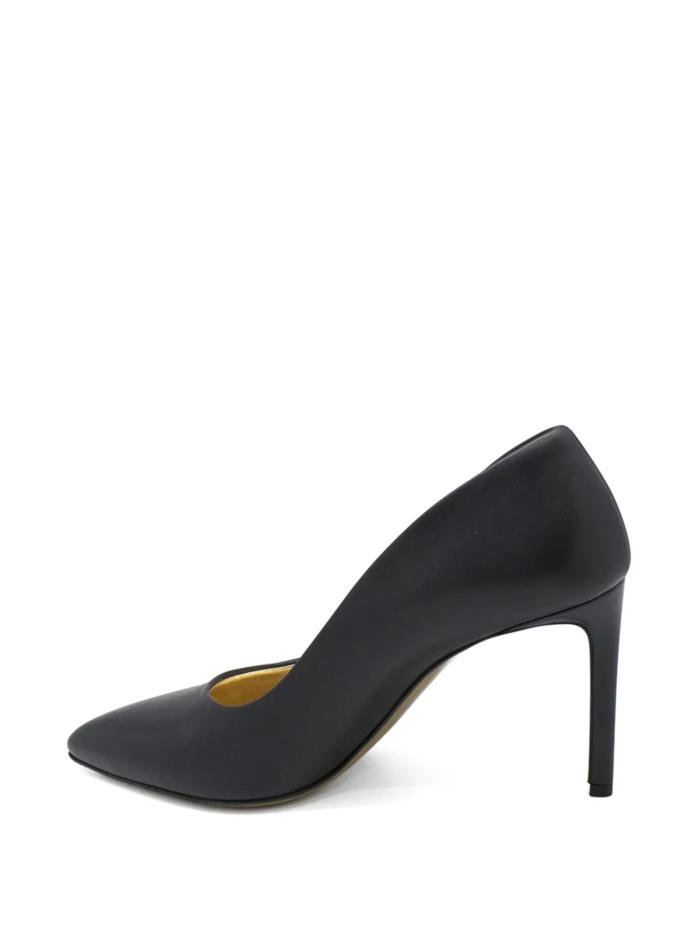 Walter Steiger Pumps met leren hak Blauw