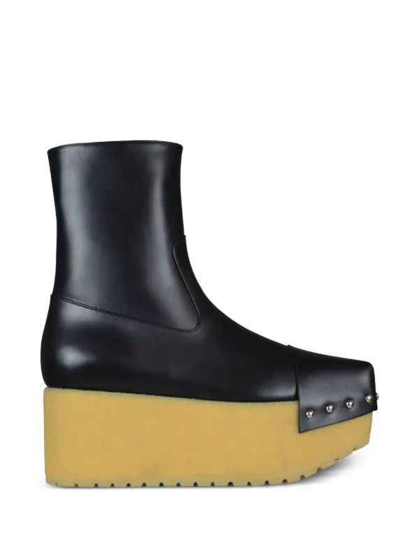 Moncler Zulima Studded Ankle Boots in Black