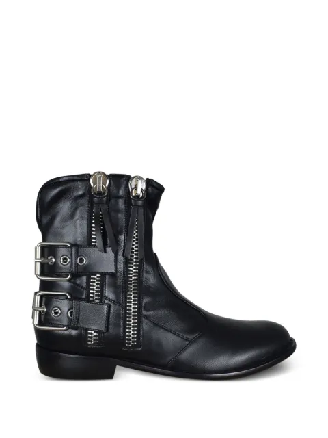 Giuseppe Zanotti buckle-strap zipped boots