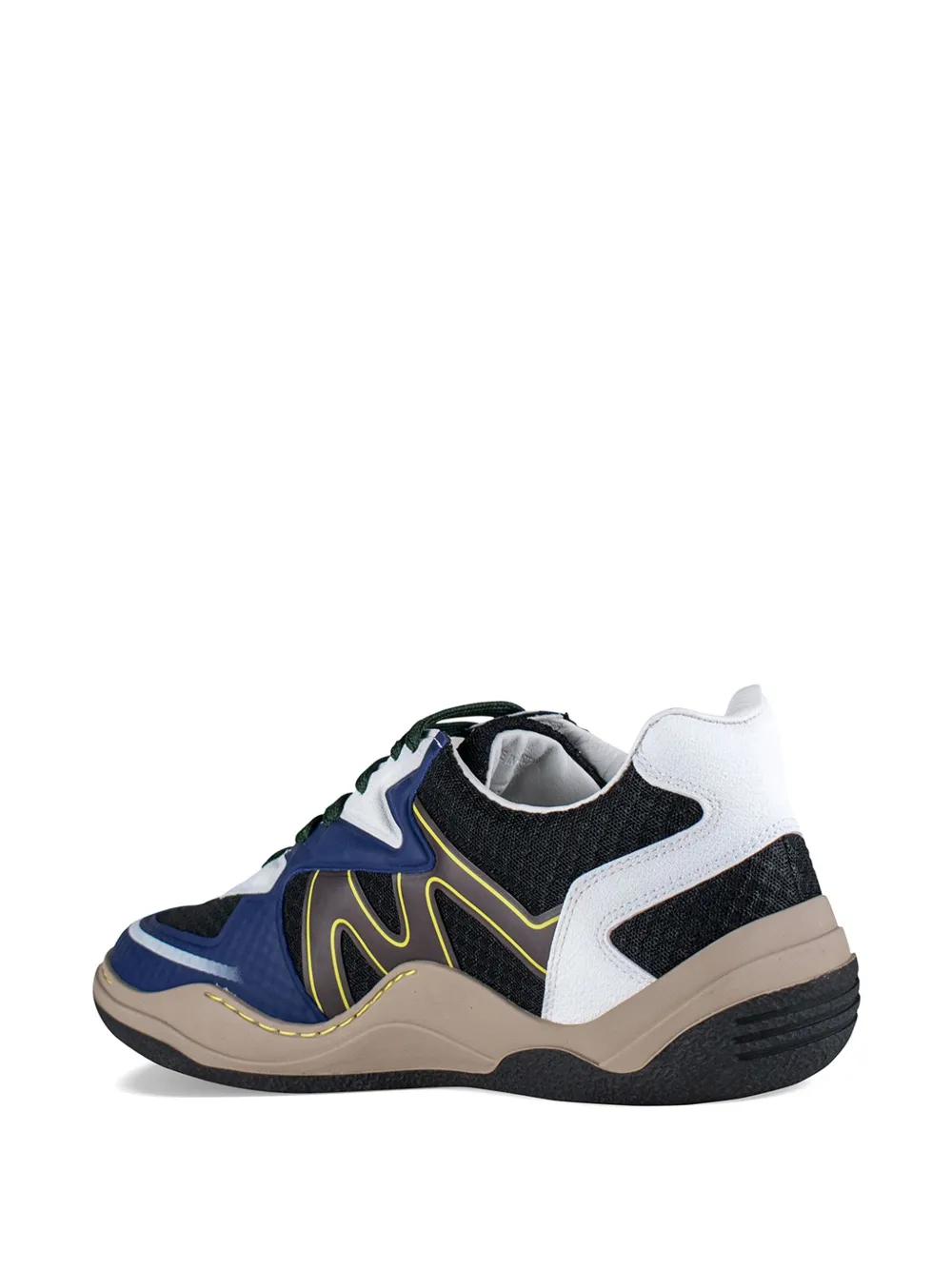 Lanvin Sneakers met logo Zwart