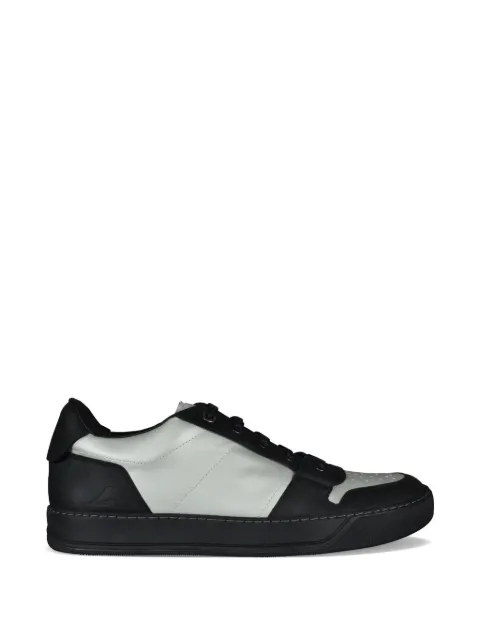 Lanvin DBB1 embossed-logo leather sneakers