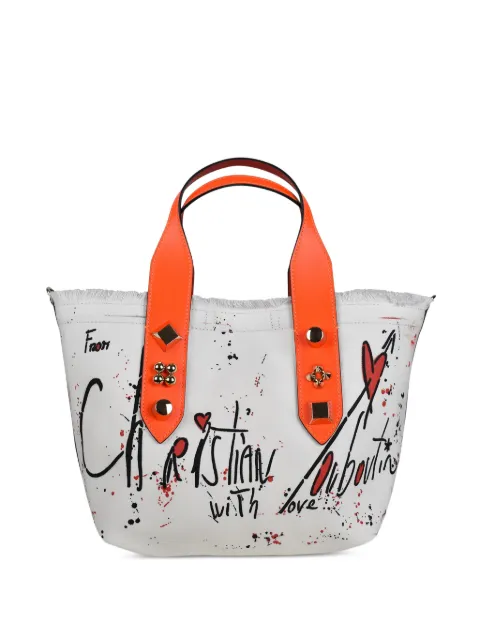 Christian Louboutin small Frangibus studded tote bag