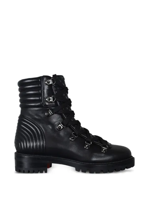 Christian Louboutin botas Mad con motivo capitonado