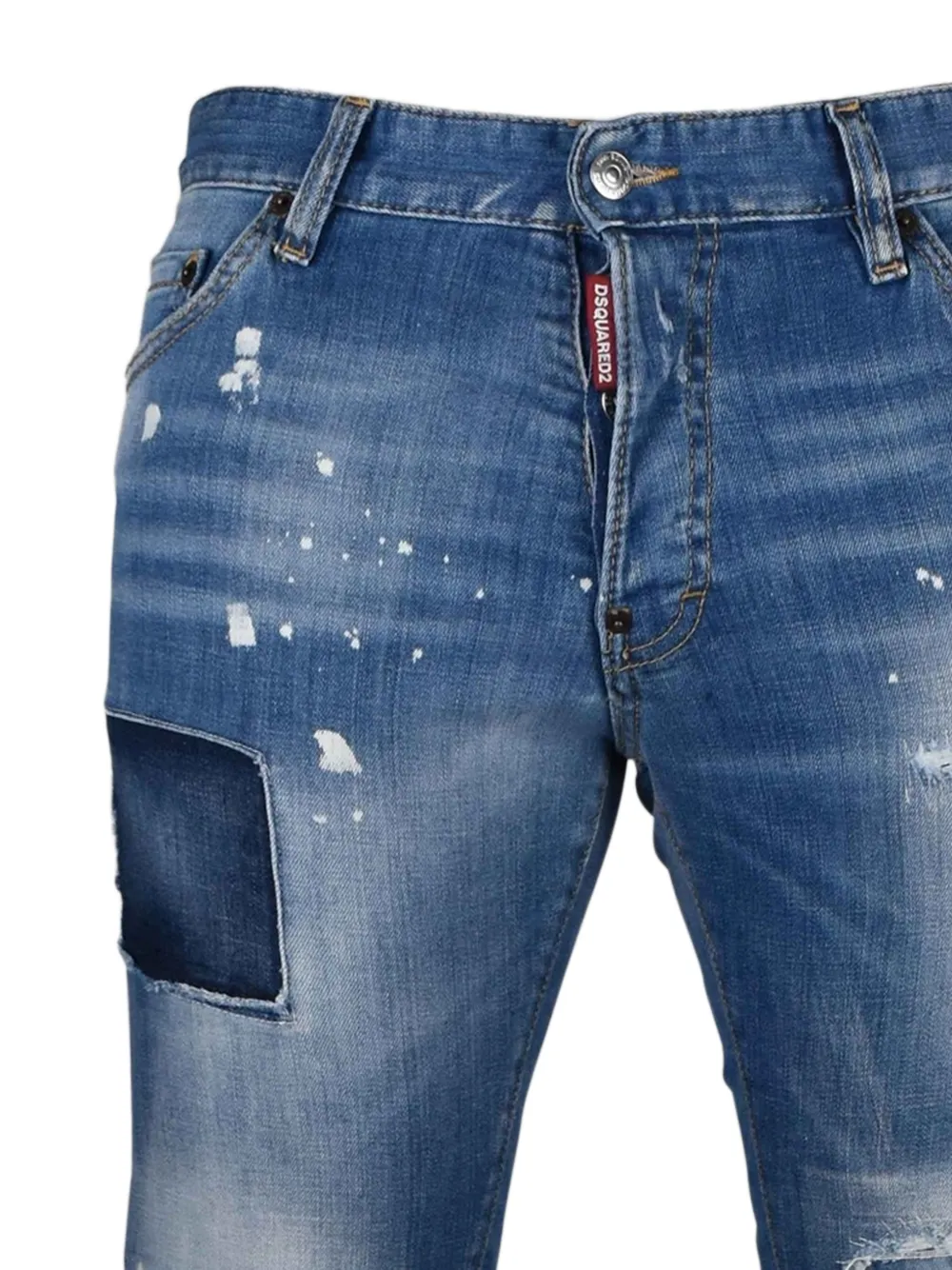 DSQUARED2 Gerafelde jeans Blauw