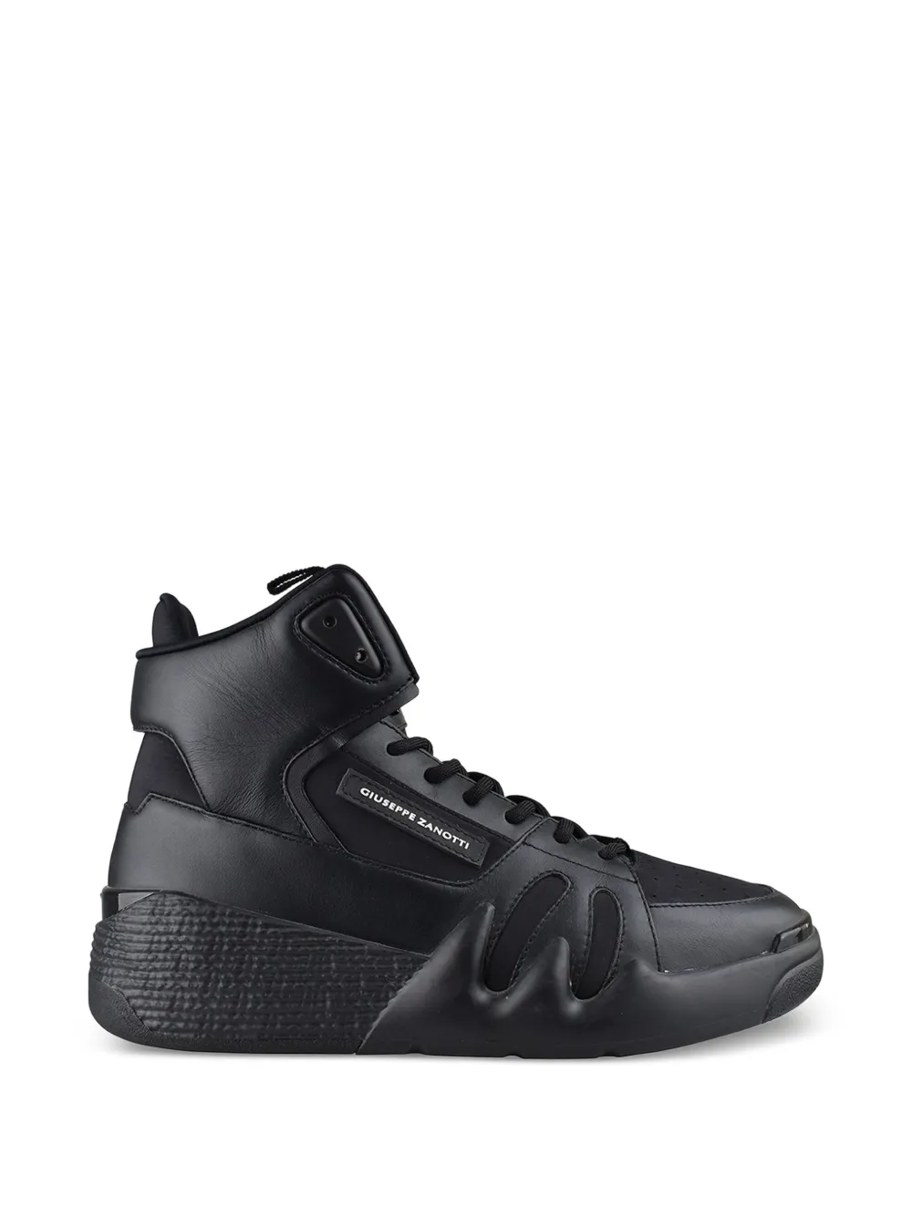 Giuseppe Zanotti logo-patch sneakers - Nero