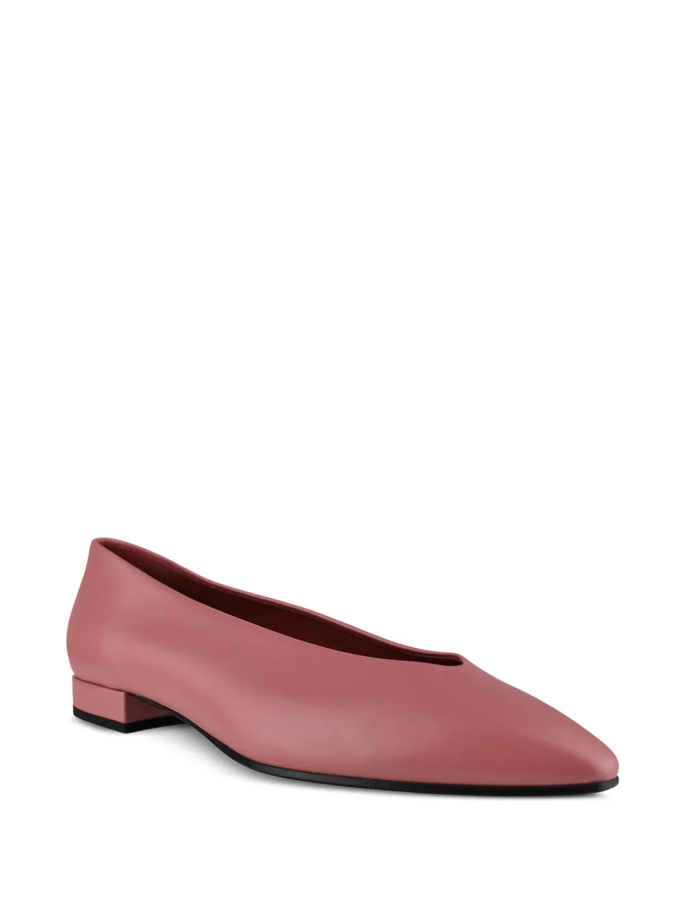 Loro Piana Rebecca ballerina's met puntige neus Roze
