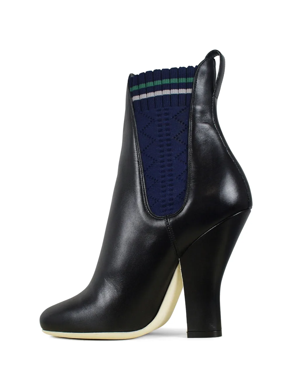 FENDI Laarzen met elastische vlakken Zwart