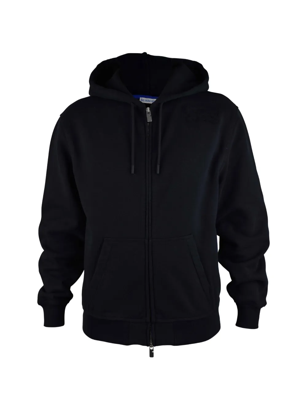 Burberry Felpa con ricamo logo - Nero