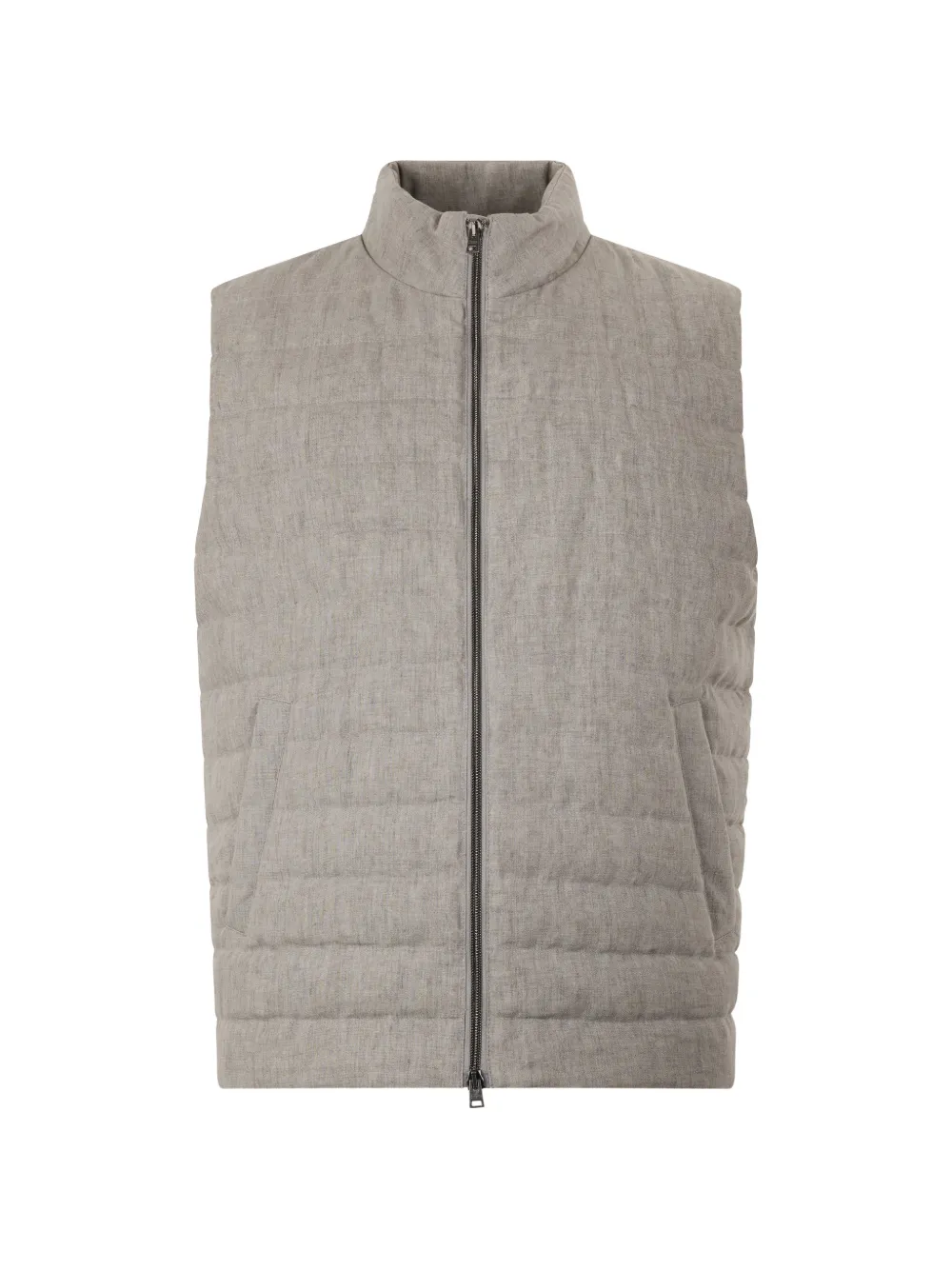 Herno zip-up gilet - Neutrals