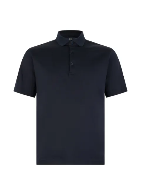 Herno short-sleeve polo shirt