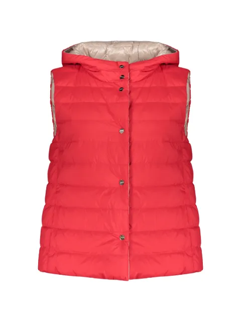 Herno hooded quilted gilet 