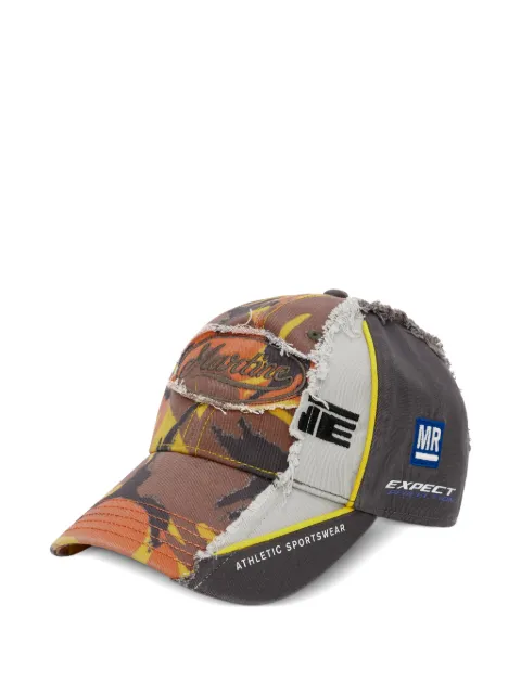Martine Rose camouflage frayed cap