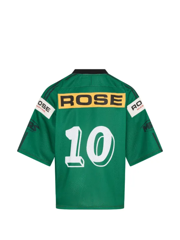 Martine Rose Hockey Mesh T-shirt | Green | FARFETCH