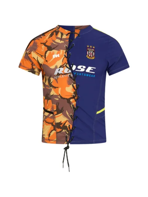 Martine Rose lace-up short-sleeve T-shirt