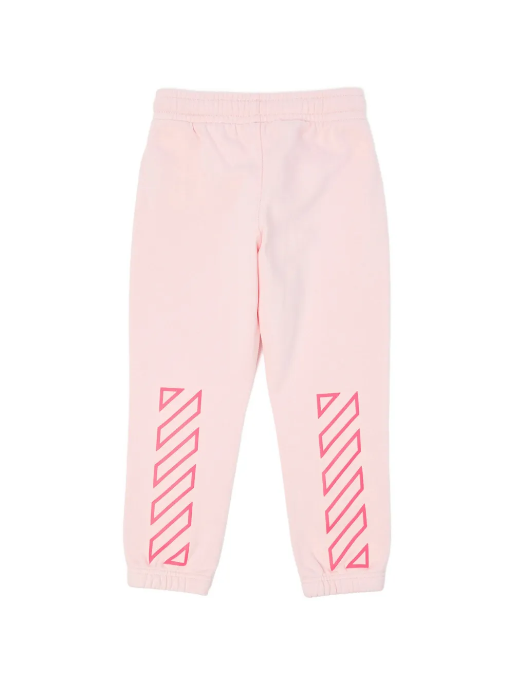 Off-White Kids Broek met logo Roze