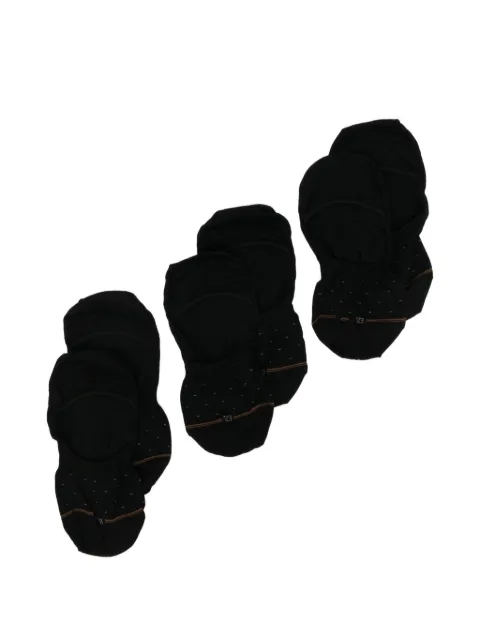 Zegna dot-pattern socks (pack of three)