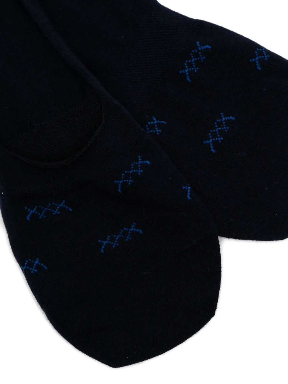  Zegna Calcetines Iconic Triple X - Azul 