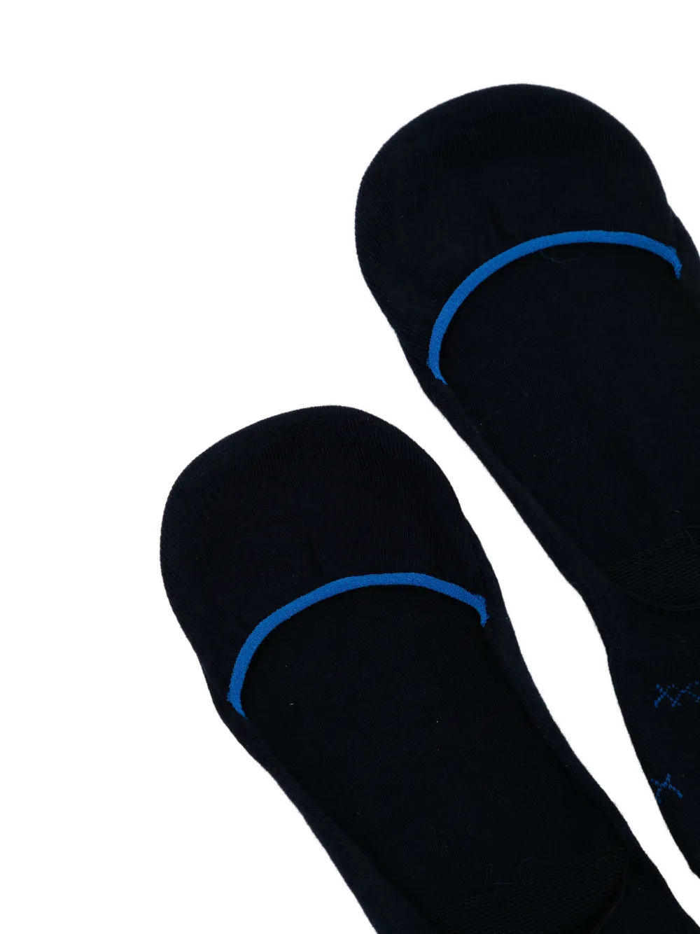  Zegna Calcetines Iconic Triple X - Azul 