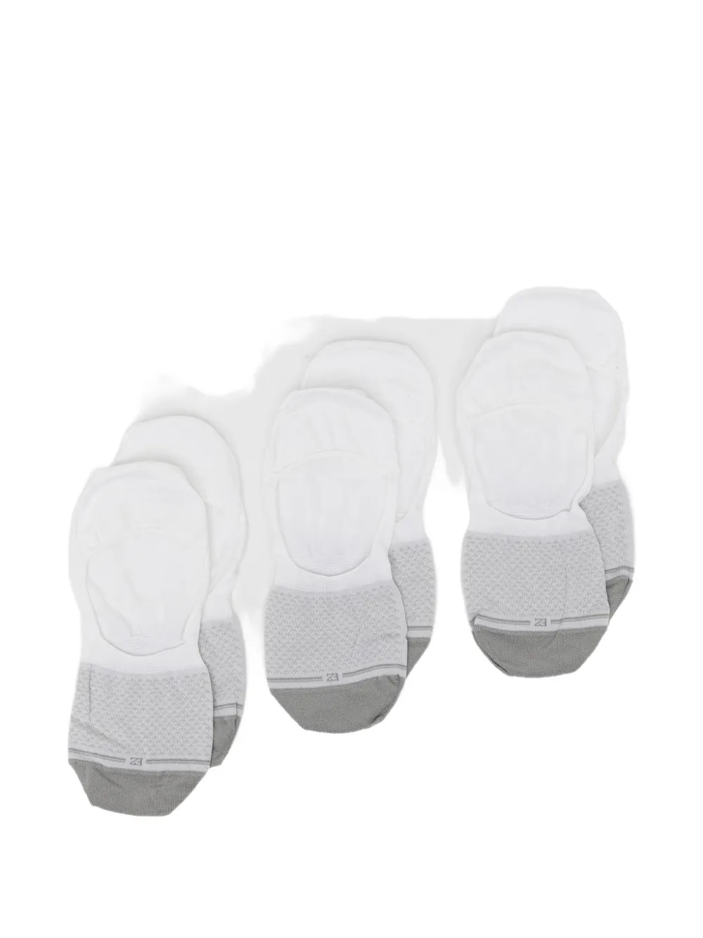 Zegna piquet socks (pack of three) - Bianco