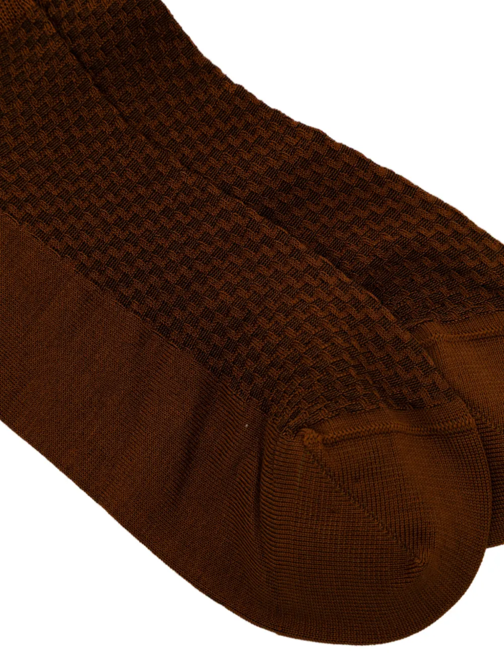 Zegna Sleek Dash sokken Bruin