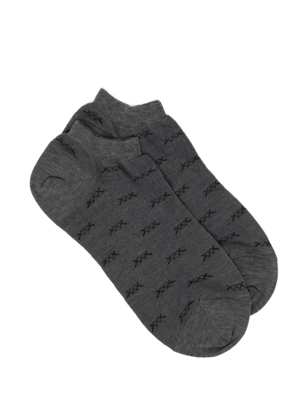Zegna Iconic Triple-X socks - Grigio