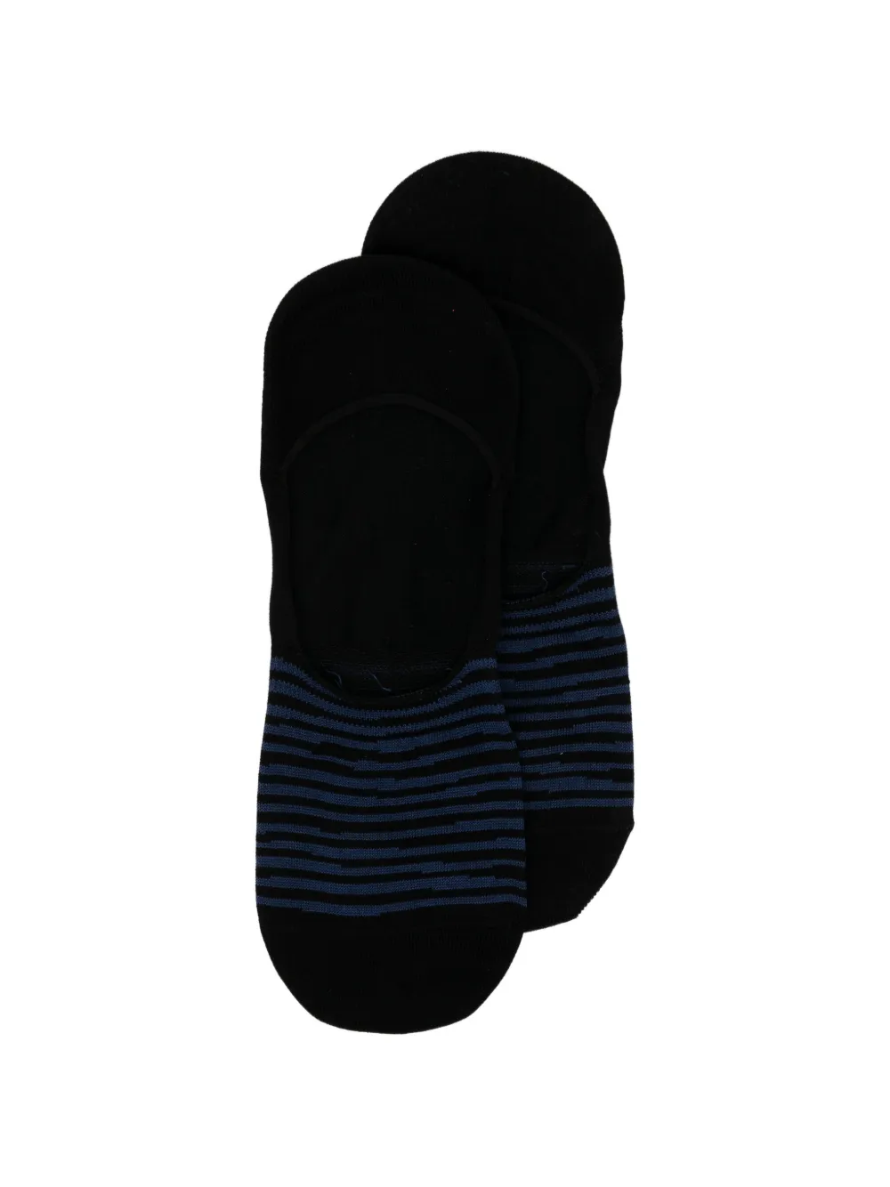 Zegna Calzini a righe - Nero