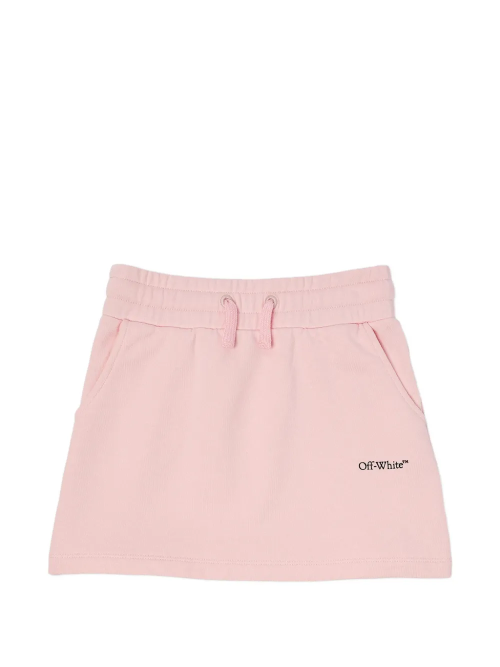 Off-White Kids drawstring pocket skirt - Rosa
