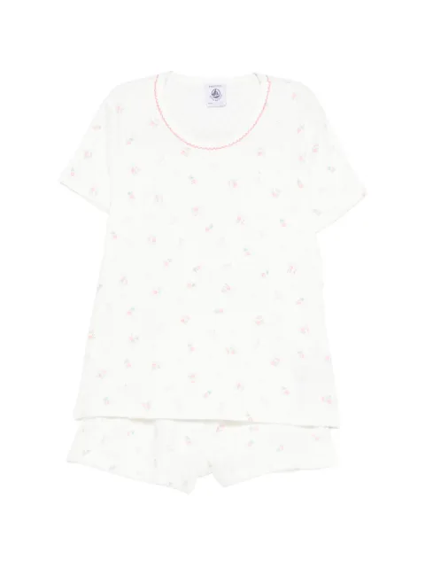 Petit Bateau floral-print pajamas