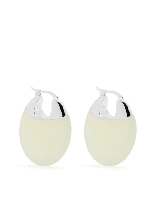 LIE STUDIO Erin oval earrings