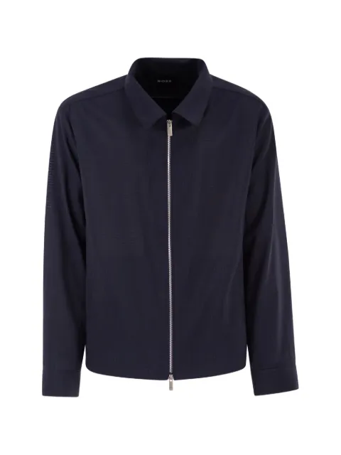 BOSS long-sleeve zip jacket