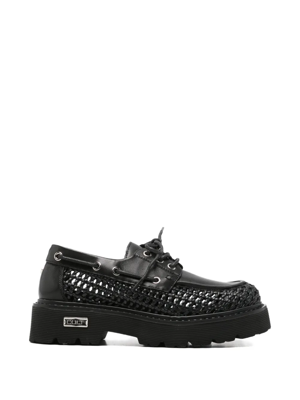Cult Sneakers in pelle - Nero