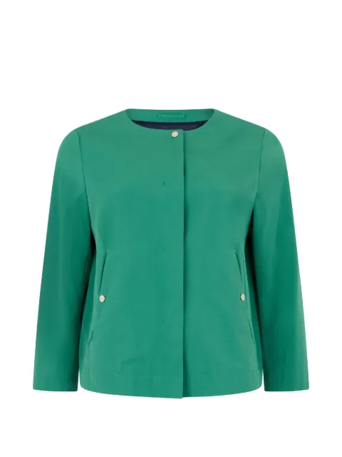 Herno collarless jacket