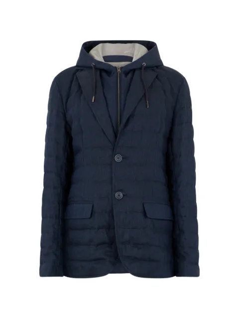 Herno hooded padded blazer 