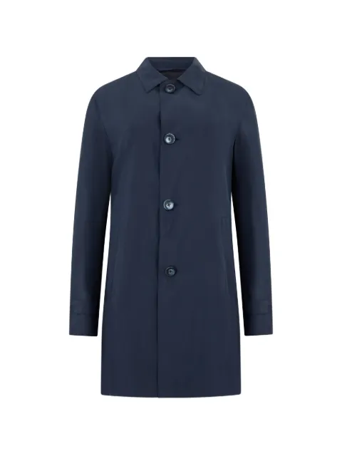 Herno button-front single-breasted coat