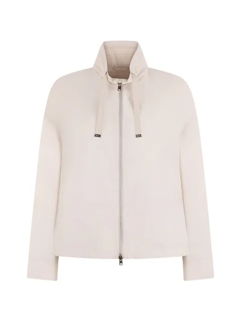 Herno high-collar zip-up jacket