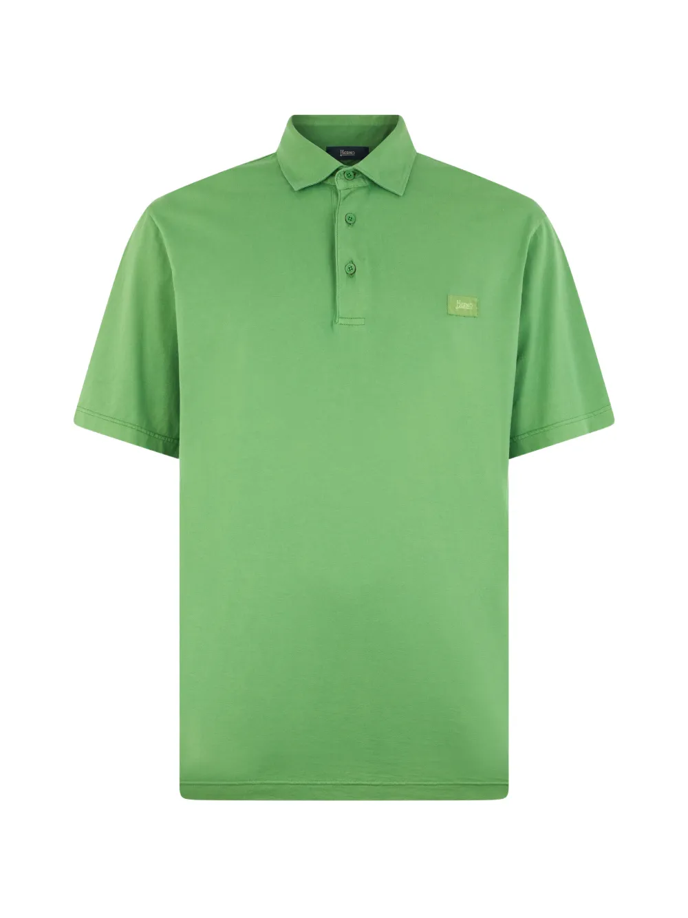 Herno short-sleeve polo shirt - Verde