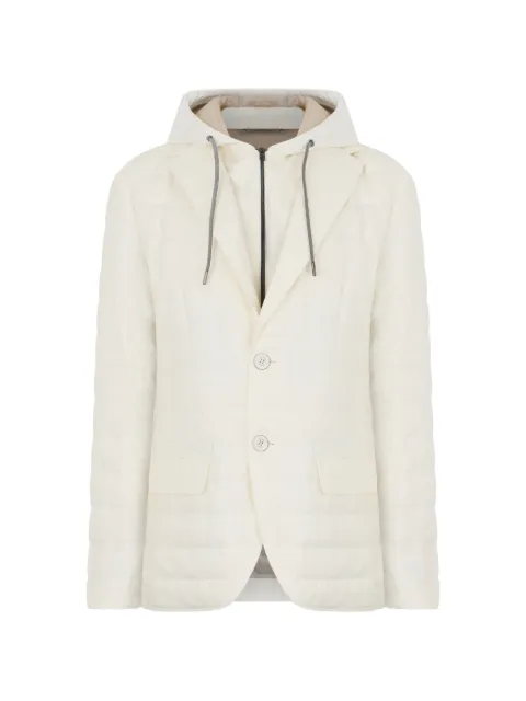 Herno single-breasted padded blazer 