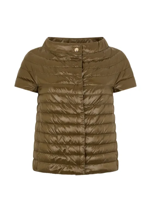 Herno short-sleeve puffer jacket