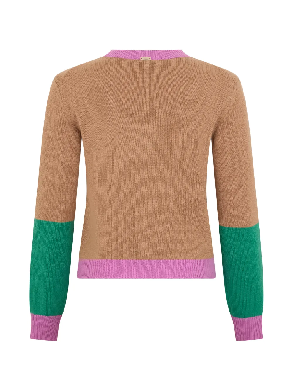 Herno Trui met colourblocking Beige